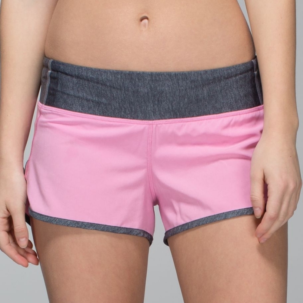 lululemon athletica‎ Pink and Gray Women's Athletic Shorts